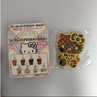 ハローキティ(ハローキティ)の50周年　ハローキティ　チャーム　アクキー　シークレット　キティ(キーホルダー)