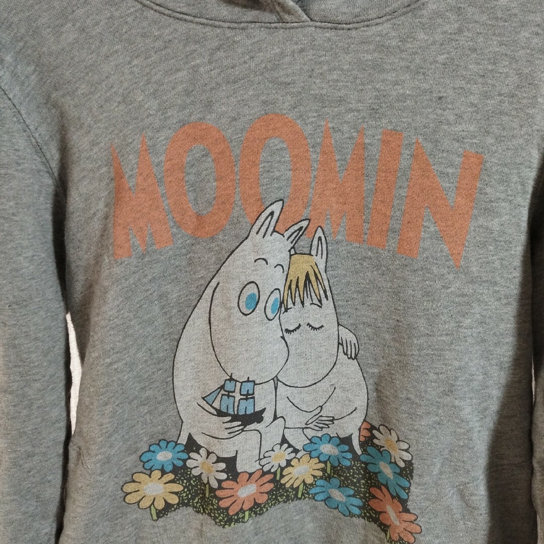 MOOMIN(ムーミン)のコラボ ムーミン MOOMIN ユニクロ L パーカー トレーナー レディースのトップス(パーカー)の商品写真