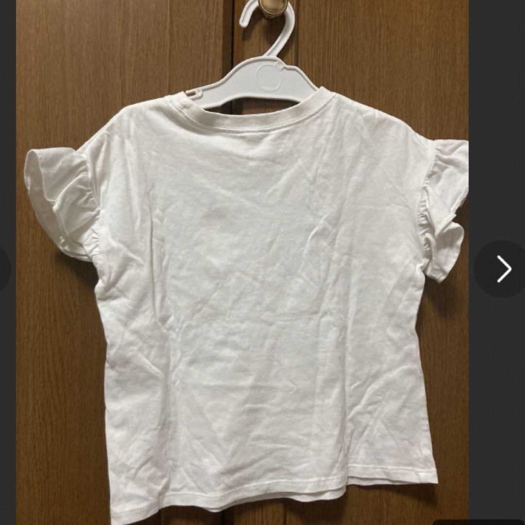 GU(ジーユー)のGU H&M  ジーユー　tシャツ まとめ　120 3点 キッズ/ベビー/マタニティのキッズ服女の子用(90cm~)(Tシャツ/カットソー)の商品写真