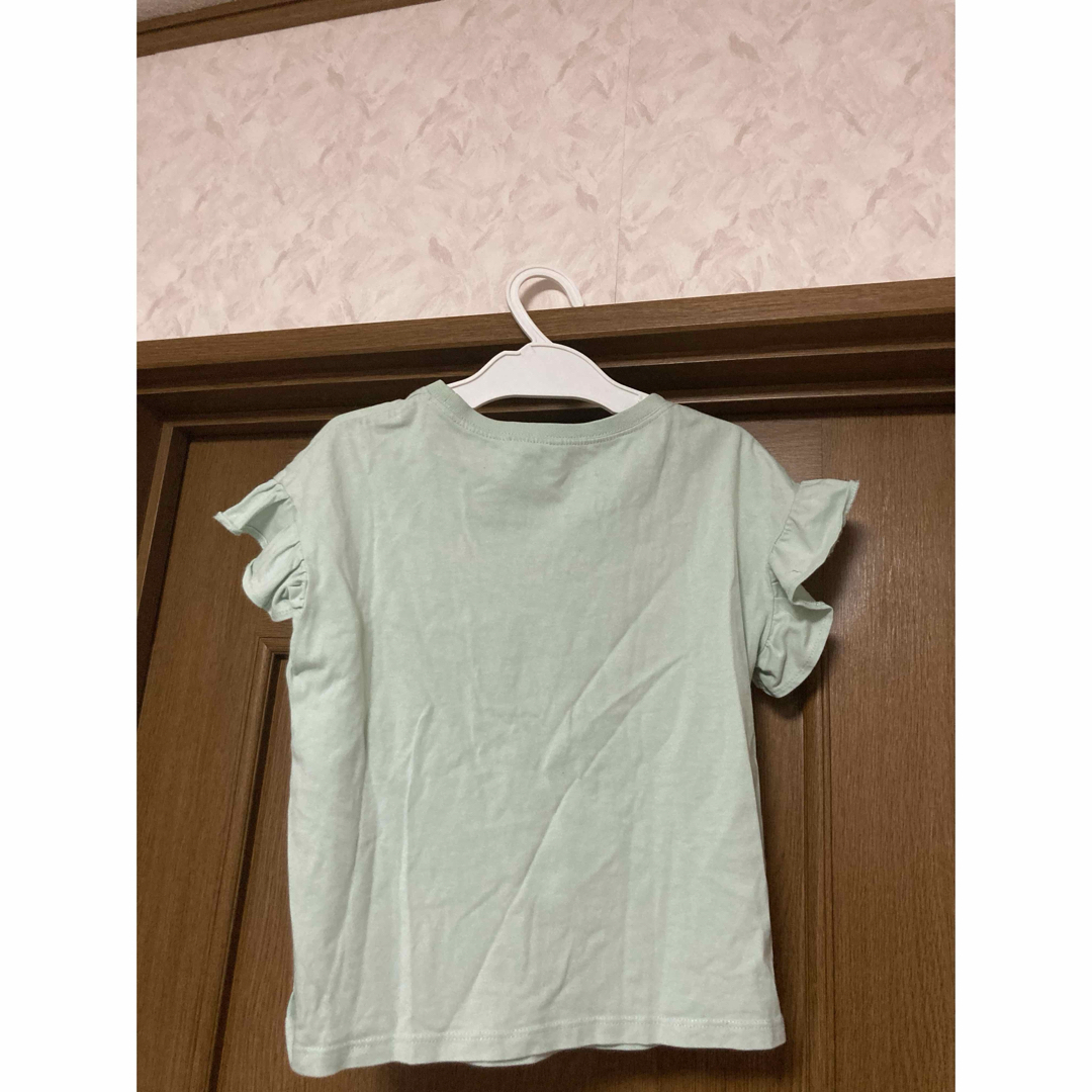 GU(ジーユー)のGU H&M  ジーユー　tシャツ まとめ　120 3点 キッズ/ベビー/マタニティのキッズ服女の子用(90cm~)(Tシャツ/カットソー)の商品写真
