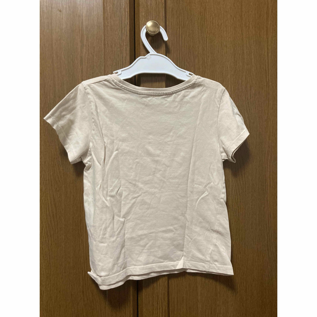 GU(ジーユー)のGU H&M  ジーユー　tシャツ まとめ　120 3点 キッズ/ベビー/マタニティのキッズ服女の子用(90cm~)(Tシャツ/カットソー)の商品写真