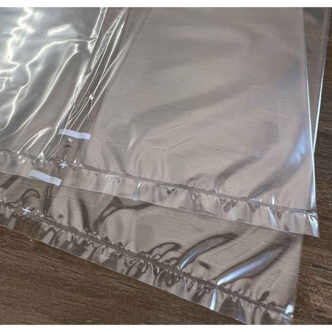 製菓 シフォンケーキ ラッピング袋 中 (17〜18cm用) 透明 袋 10枚 インテリア/住まい/日用品のオフィス用品(ラッピング/包装)の商品写真
