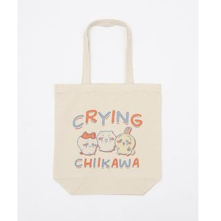 チイカワ(ちいかわ)のちいかわ トートバッグ レトロ印刷風 CRYING ナチュラル(トートバッグ)