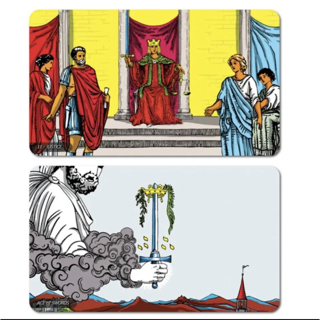 日本未入荷】新品RWS panorama tarot ワイドパノラマタロットの 日本未入荷】新品RWS panorama tarot ワイドパノラマタロットの