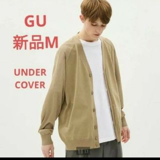 ジーユー(GU)のGU×UNDERCOVER シアーコンビネーションニットカーディガン(カーディガン)