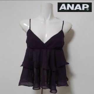 ♡ANAP♡アナップ シアー ティアード フリル キャミソール