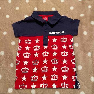 BABYDOLL - BABY DOLL 半袖Tシャツ　赤と紺　90サイズ