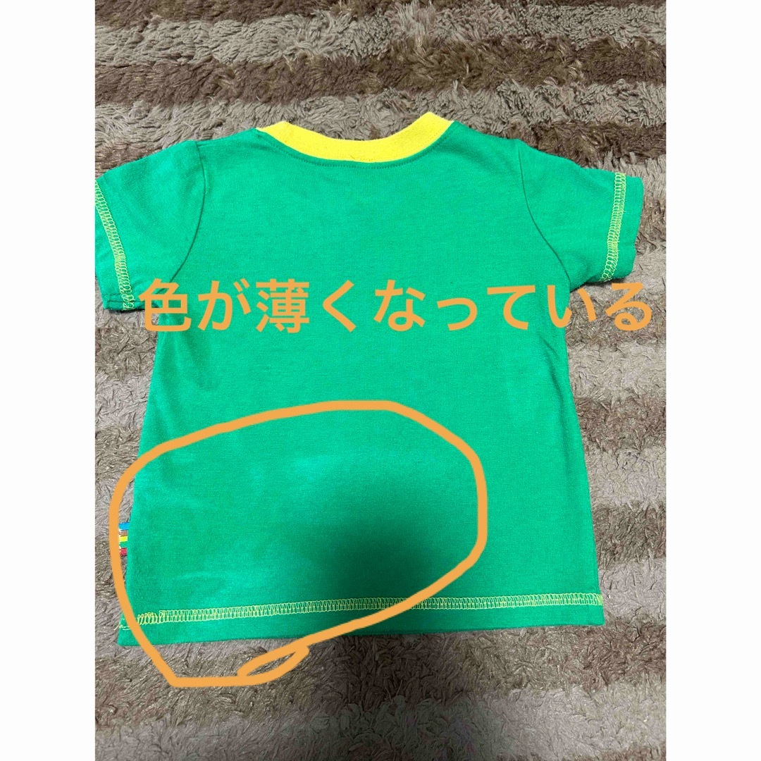 半袖Tシャツ 80サイズ 3枚  キッズ/ベビー/マタニティのベビー服(~85cm)(Ｔシャツ)の商品写真