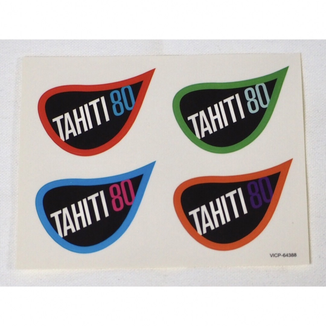 【未使用非売品】 タヒチ80 初回盤ロゴステッカー Tahiti 80 エンタメ/ホビーのタレントグッズ(ミュージシャン)の商品写真