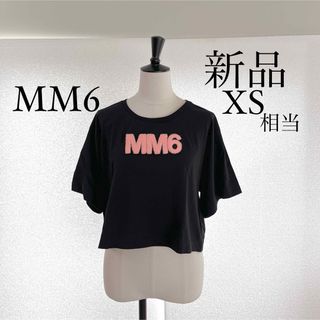 MM6 Maison Margielaマルジェラ　ピンクロゴワッペンTシャツXS