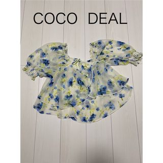 COCO DEAL - ココディール　シフォントップス