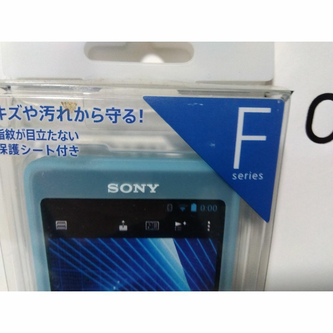 純正NW-F885/F886/F887用シリコンケースCKM-NWF880青 スマホ/家電/カメラのオーディオ機器(その他)の商品写真