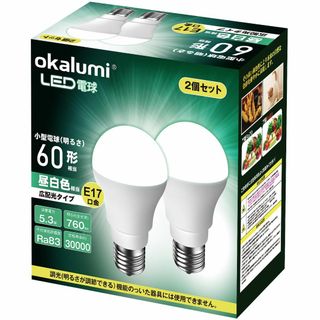 【サイズ:60W_色:昼白色】ミニクリプトン電球 LED電球 口金直径17mm (その他)