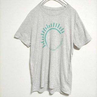 【美品】レディース プリント Tシャツ グレー(Tシャツ(半袖/袖なし))