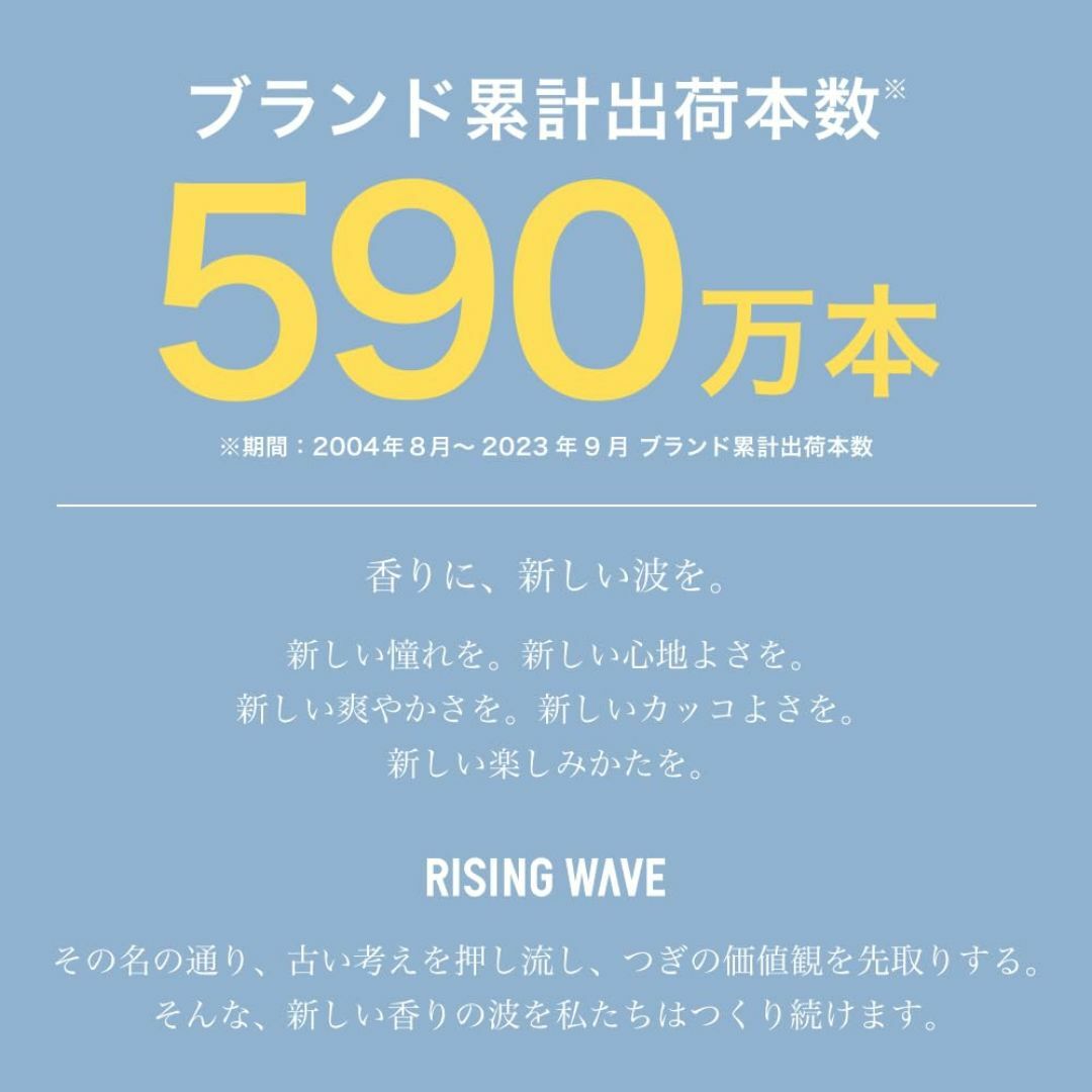 RISINGWAVE(ライジングウェーブ) ナチュラル シルキームスクの香り 8 コスメ/美容の香水(香水(男性用))の商品写真