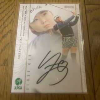 エポック(EPOCH)の◎石井理緒◎ EPOCH JLPGA 2022 TOP PLAYERS サイン(スポーツ選手)