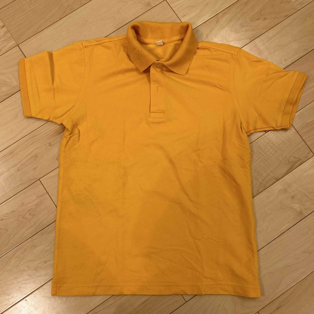 UNIQLO(ユニクロ)のユニクロ ポロシャツ(イエロー)Sサイズ レディースのトップス(ポロシャツ)の商品写真