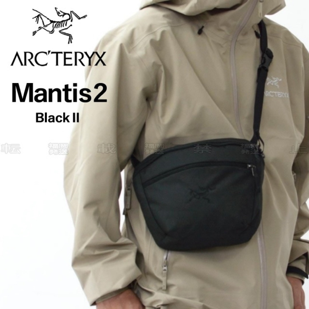 ARC'TERYX(アークテリクス)のアークテリクス マンティス2 (ブラック2=BK/BK) メンズのバッグ(ショルダーバッグ)の商品写真