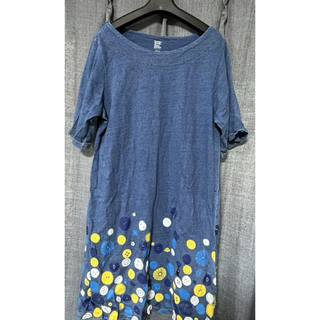Design Tshirts Store graniph - グラニフ  シャツワンピース　半袖