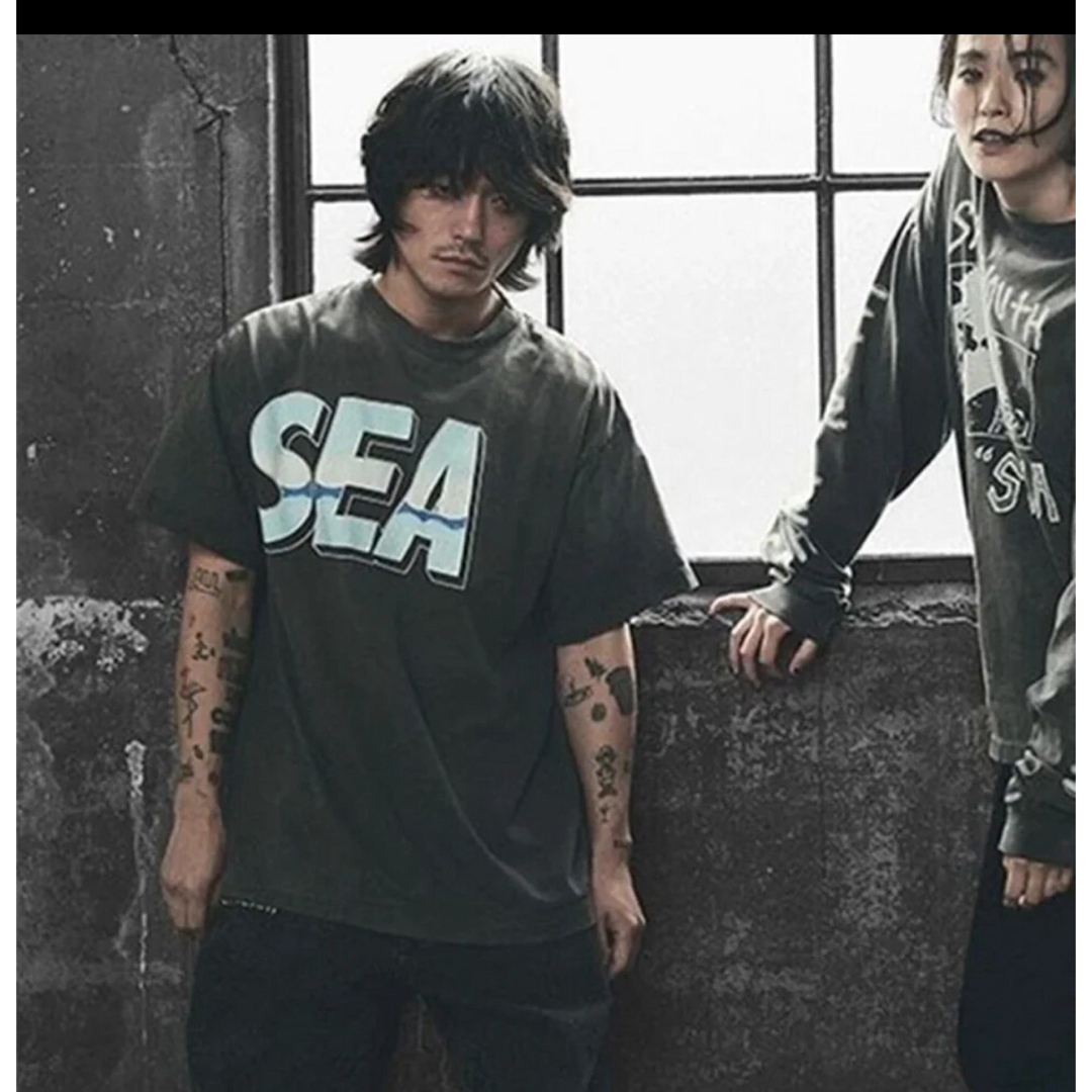 WIND AND SEA(ウィンダンシー)の新品未使用　SAINT MICHAEL WIND AND SEA Tシャツ　L メンズのトップス(Tシャツ/カットソー(半袖/袖なし))の商品写真