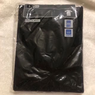 ユニクロ(UNIQLO)の新品未開封　ユニクロ　Tシャツ2枚セット　メンズ　Sサイズ　黒　UNIQLO(Tシャツ/カットソー(半袖/袖なし))