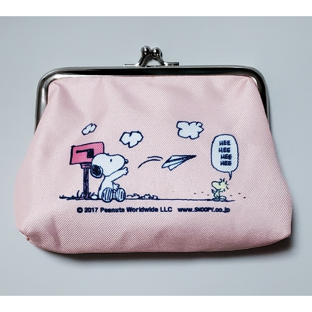 SNOOPY(スヌーピー)の【新品未使用】がまぐち ポーチ スヌーピー 郵便局限定 エンタメ/ホビーのおもちゃ/ぬいぐるみ(キャラクターグッズ)の商品写真