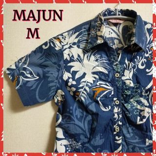 【MAJUN】かりゆしウェア　アロハシャツ　✨美品✨(シャツ/ブラウス(半袖/袖なし))