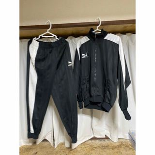 プーマ(PUMA)の■プーマ　/  PUMA ジャージ上下 セット　サイズ M？ L？　ワケあり(ウエア)