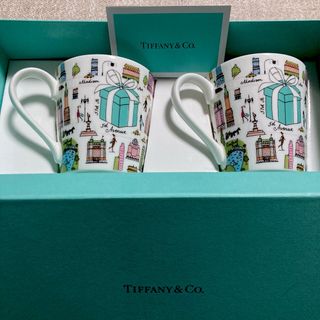 Tiffany & Co. - ティファニー  5th アベニュー　ペア　マグカップ　新品未使用