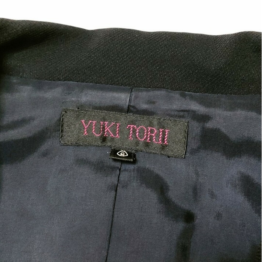 YUKI TORII INTERNATIONAL - YUKI TORIIブラックフォーマル高級 YUKI TORII INTERNATIONAL - YUKI TORIIブラックフォーマル高級