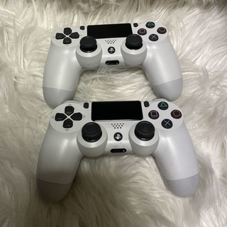 PS4 コントローラー 純正品 グレイシャーホワイト(家庭用ゲーム機本体)