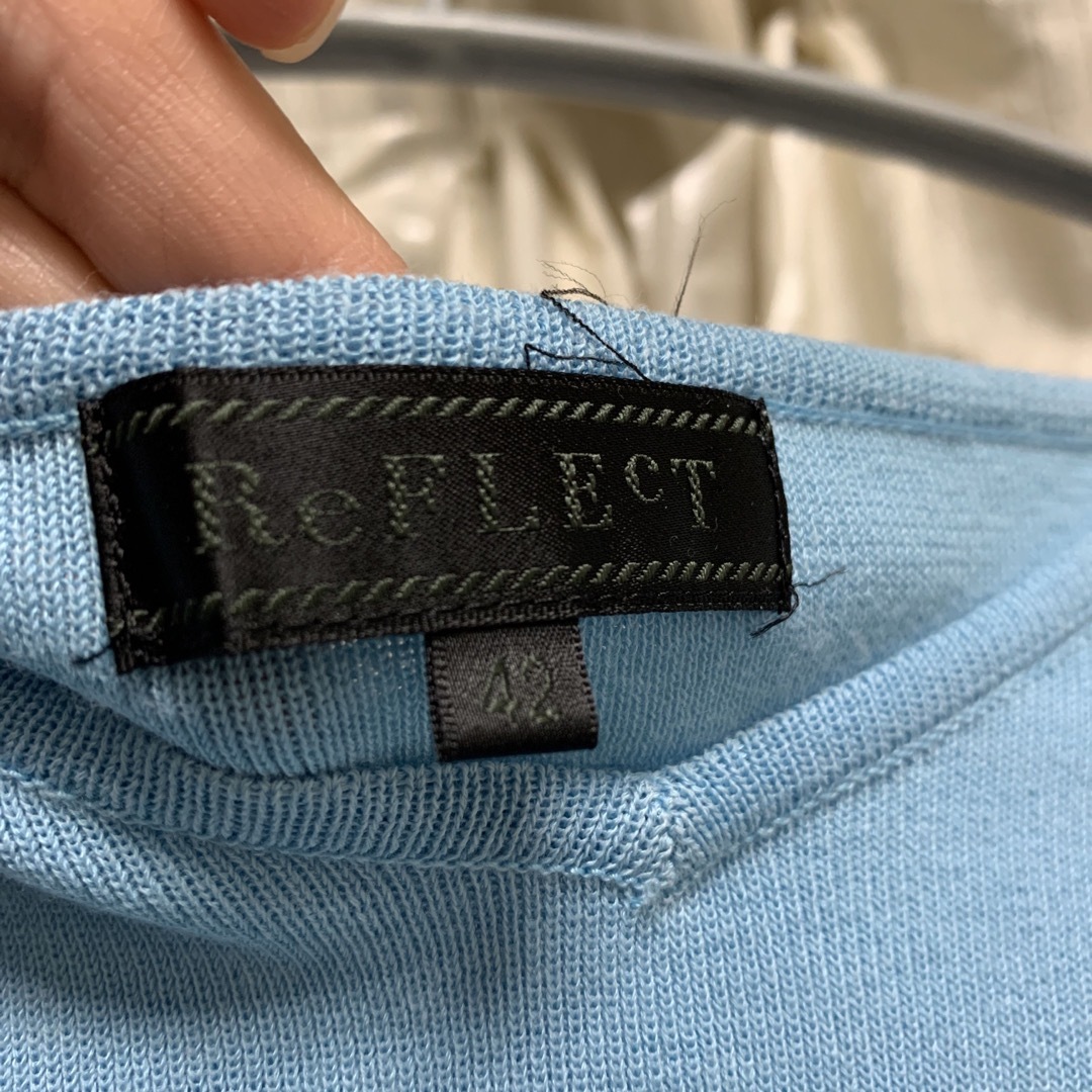 ReFLEcT(リフレクト)の半袖 水色 ReFLEcT リフレクト レディースのトップス(Tシャツ(半袖/袖なし))の商品写真