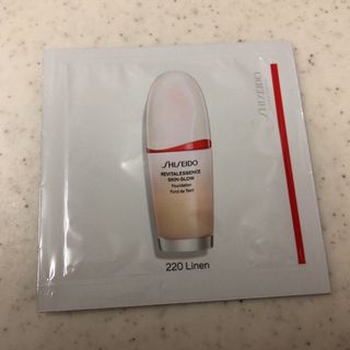 シセイドウ(SHISEIDO (資生堂))のエッセンススキングロウファンデーション 220 試供品(ファンデーション)