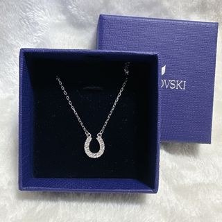 スワロフスキー(SWAROVSKI)の【美品】スワロフスキー　ネックレス  ホースシュー馬蹄(ネックレス)