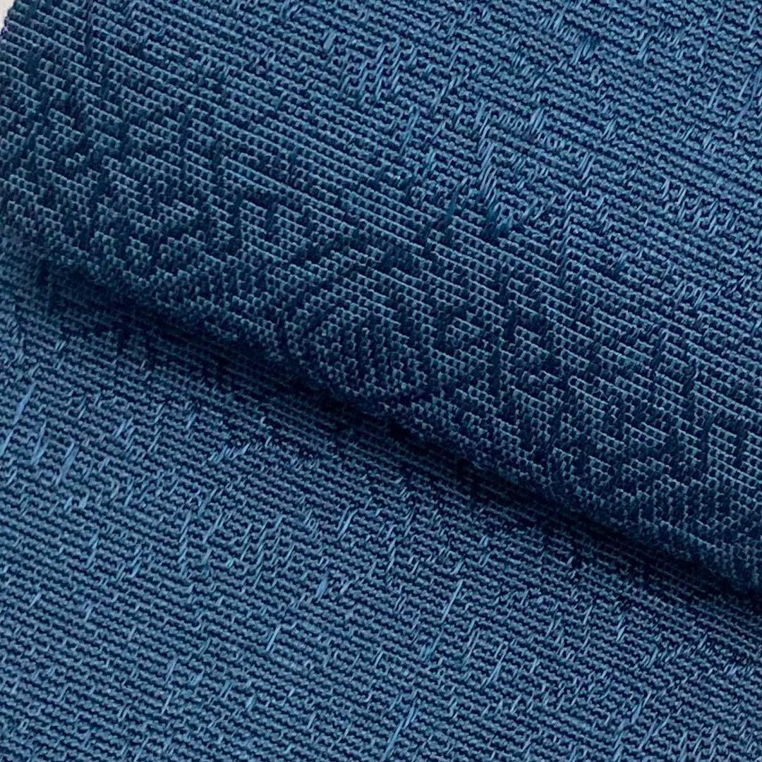 角帯 男物 抽象模様 青黛色 着物 RO-5421 メンズの水着/浴衣(帯)の商品写真