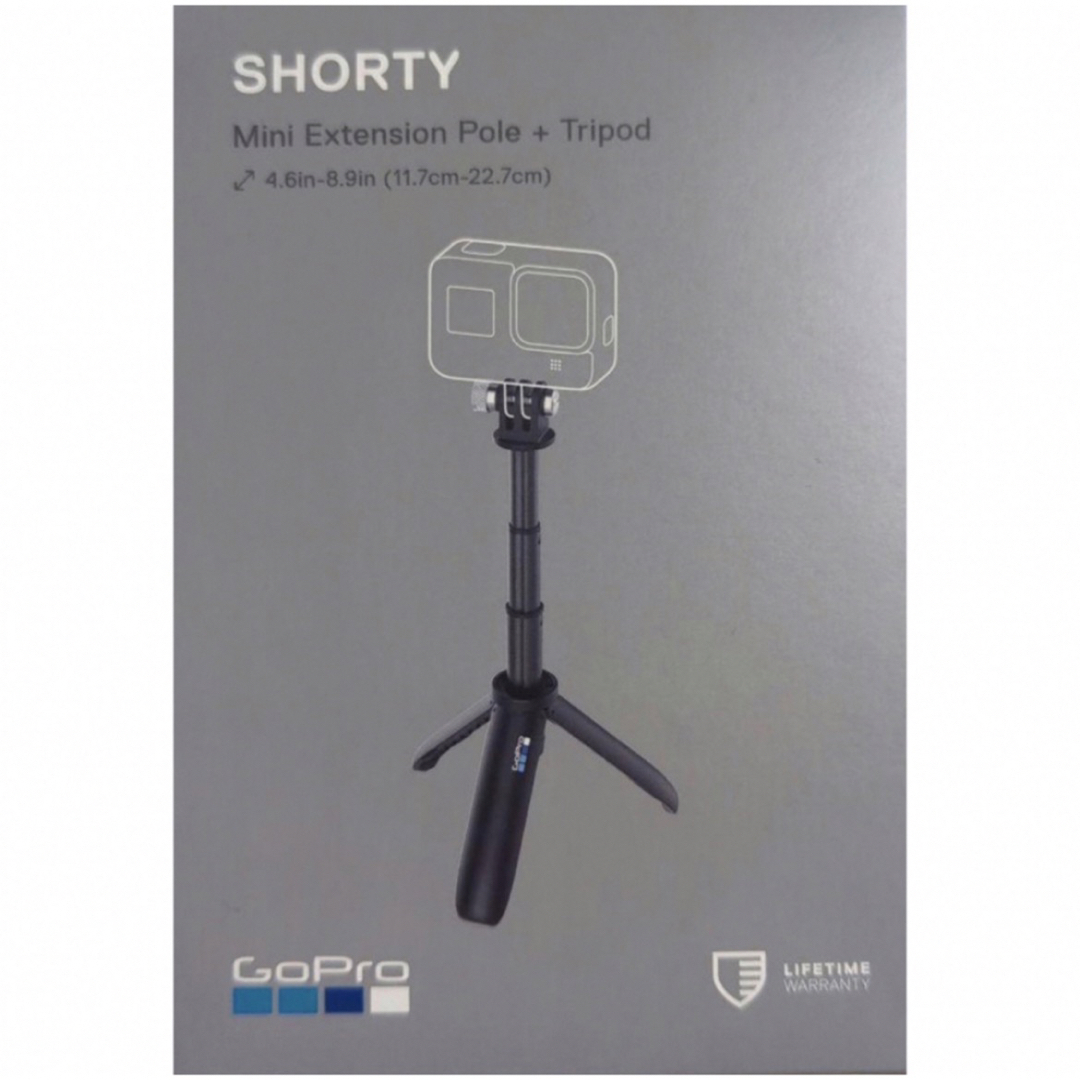 【新品未開封】GoPro AFTTM-001　Shorty 純正 スマホ/家電/カメラのカメラ(ビデオカメラ)の商品写真