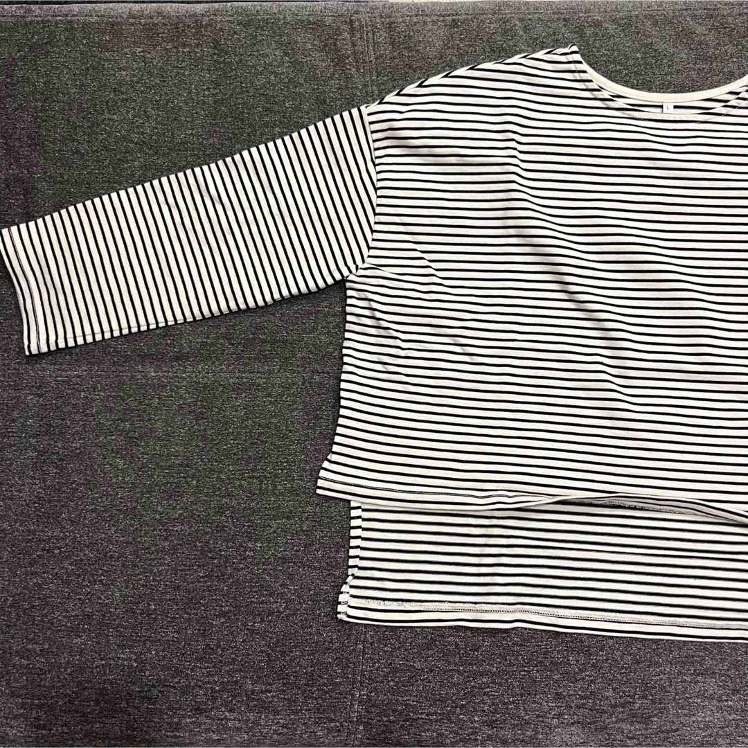 coca(コカ)のボーダートップス レディースのトップス(Tシャツ(長袖/七分))の商品写真