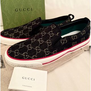 Gucci - 新品GUCCIグッチテニス1977 スリッポン スニーカー 10+ 29.5cm