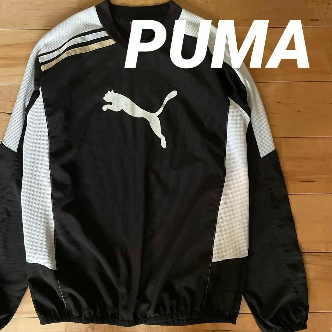 PUMA(プーマ)の★PUMAプーマトレーニングウェアMサイズブラックピステウインド スポーツ/アウトドアのサッカー/フットサル(ウェア)の商品写真