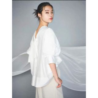 CELFORD - バックボータイフレアチュニックの通販 by Moew's CELFORD - バックボータイフレアチュニックの通販 by Moew's
