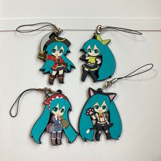 初音ミク★ラバスト★ラバーストラップ★にゃんこ★小隊など(ストラップ)