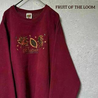 フルーツオブザルーム(FRUIT OF THE LOOM)の90 FRUIT OF THE LOOM フルーツオブザルーム スウェット XL(スウェット)