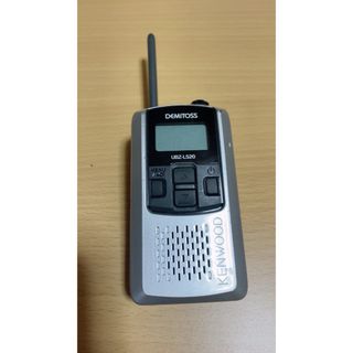 ケンウッド(KENWOOD)のKENWOOD 特定小電力トランシーバー　UBZ-LS20 シルバー(その他)