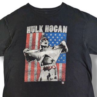 WWE ハルク・ホーガンTシャツ ブラック XL 155(Tシャツ/カットソー(半袖/袖なし))