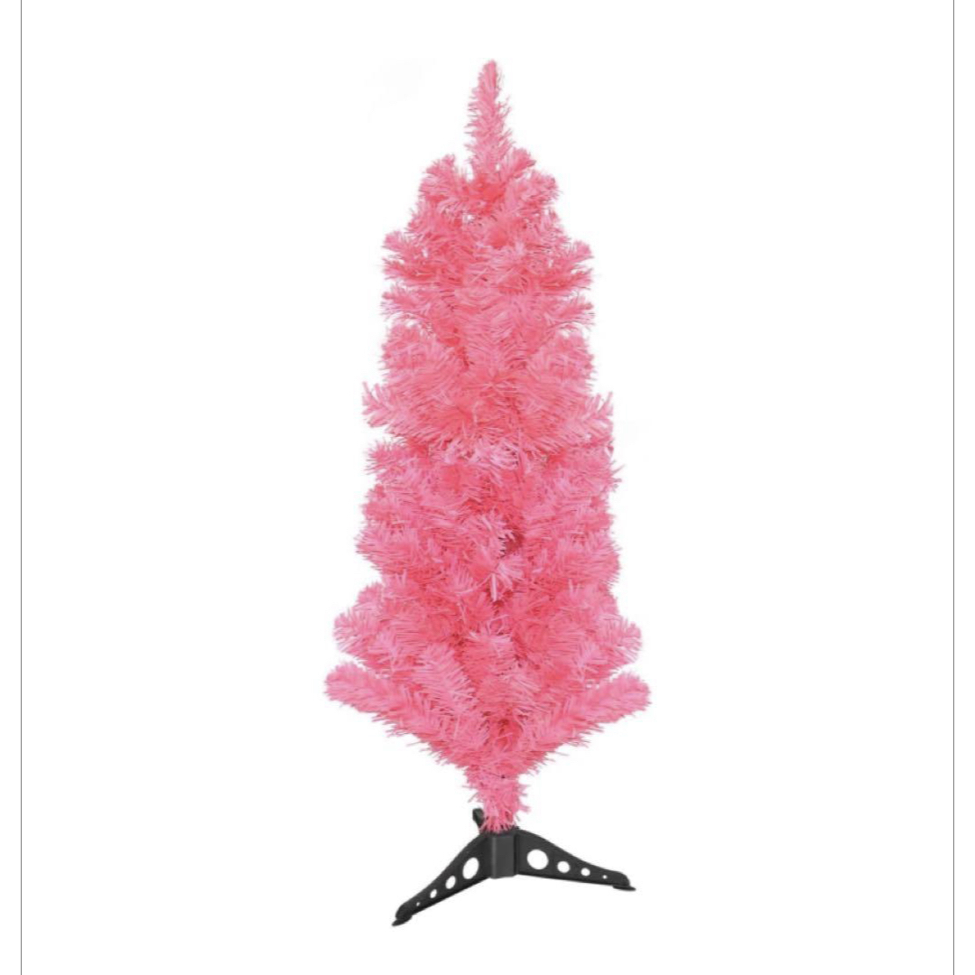 ❣️クリスマスツリー 人工クリスマスツリー フェスティバル ピンク 90cm その他のその他(その他)の商品写真