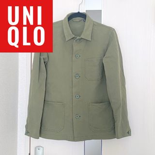 ユニクロ(UNIQLO)の【UNIQLO】ジャケット アウター ミリタリー ステンカラー コート ブルゾン(ミリタリージャケット)