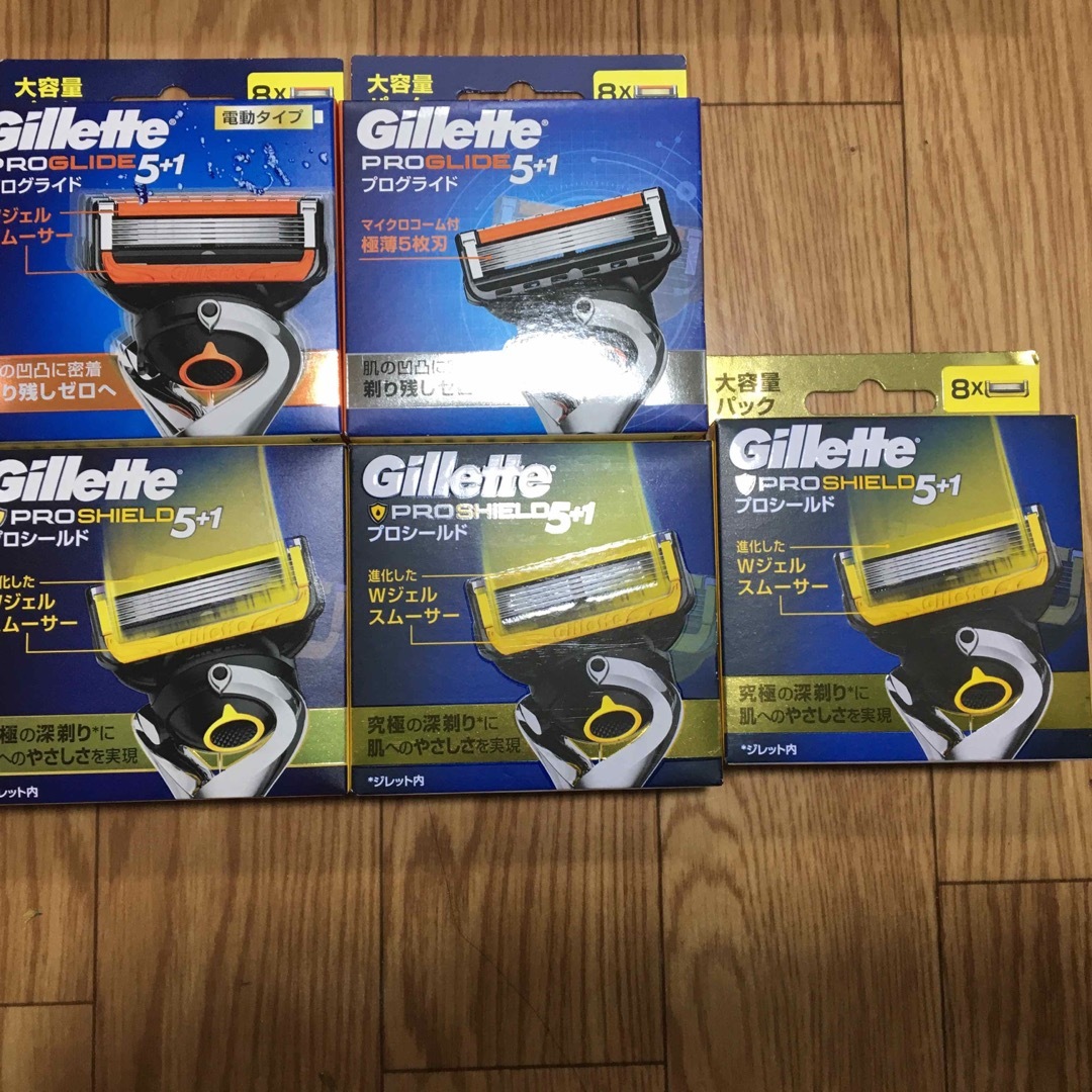 Gillette(ジレット)のジレット プログライド 、プロシールド替刃  64個 コスメ/美容のシェービング(カミソリ)の商品写真