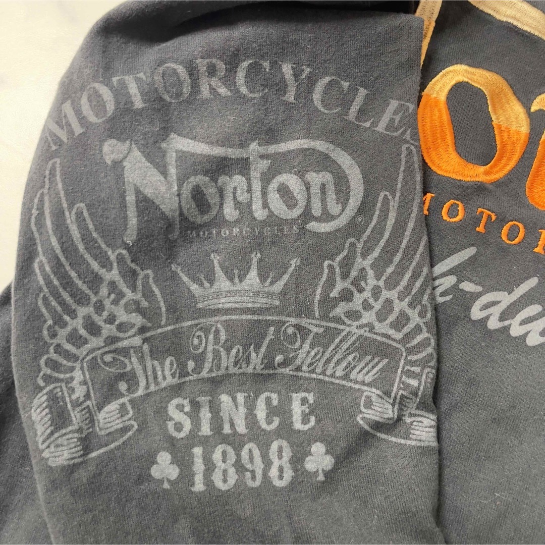 Norton(ノートン)のNorton ノートン メンズ長袖シャツ ロンT カットソー メンズのトップス(Tシャツ/カットソー(七分/長袖))の商品写真