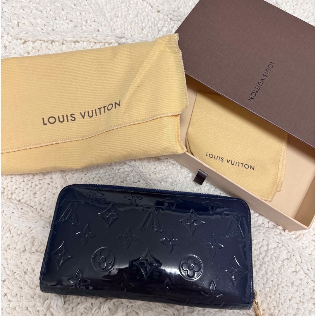 LOUIS VUITTON(ルイヴィトン)のLOUIS VUITTON ヴェルニ　長財布 レディースのファッション小物(財布)の商品写真