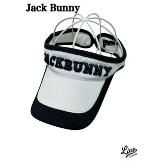 ジャックバニー(JACK BUNNY!!)のJB ジャックバニー　サンバイザー　フリーサイズ　ユニセックス　ゴルフ　PG(その他)